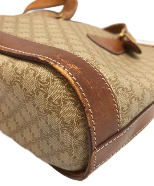 CELINE（セリーヌ）CELINE (セリーヌ) マカダムハンドバッグ ベージュ サイズ:表記なしの古着・服飾アイテム