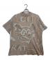 Acne studios（アクネ ストゥディオス）の古着「グラフィックプリントTシャツ/Graffiti Cotton-Jersey T-Shirt」｜ベージュ