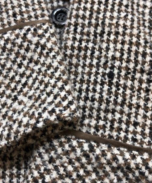 HER LIP TO（ハーリップトゥ）Her lip to (ハーリップトゥ) Hemingway Check Tweed Jacket ベージュ サイズ:Sの古着・服飾アイテム