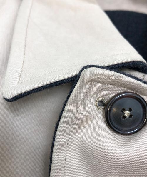 Black Fleece by BROOKS BROTHERS（ブラックフリース バイ ブルックスブラザーズ）Black Fleece by BROOKS BROTHERS (ブラックフリース バイ ブルックスブラザーズ) リーバーシブルコート ベージュ サイズ:表記なしの古着・服飾アイテム