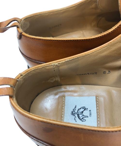 Black Fleece by BROOKS BROTHERS（ブラックフリース バイ ブルックスブラザーズ）Black Fleece by BROOKS BROTHERS (ブラックフリース バイ ブルックスブラザーズ) ダブルモンクシューズ ブラウン サイズ:8の古着・服飾アイテム