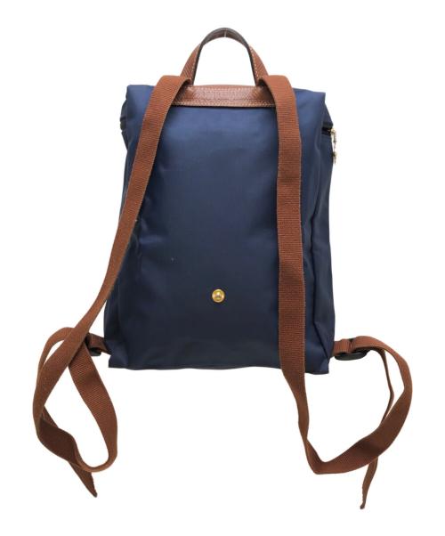 LONGCHAMP（ロンシャン）LONGCHAMP (ロンシャン) ナイロンリュック ネイビー サイズ:表記なしの古着・服飾アイテム