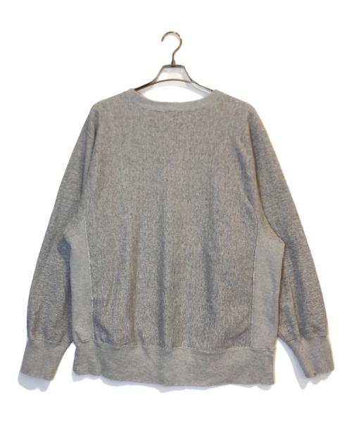 NEXUSVII（ネクサスセブン）NEXUSVII (ネクサスセブン) DAMAGED CREW SWEAT/ダメージ加工スウェット グレー サイズ:48の古着・服飾アイテム