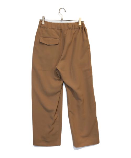 CULLNI（クルニ）CULLNI (クルニ) イージーパンツ キャメル サイズ:1の古着・服飾アイテム