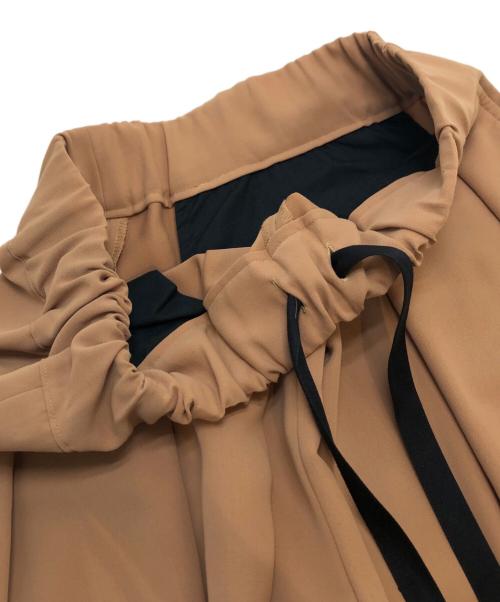 CULLNI（クルニ）CULLNI (クルニ) イージーパンツ キャメル サイズ:1の古着・服飾アイテム