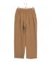 CULLNI（クルニ）の古着「イージーパンツ」｜キャメル