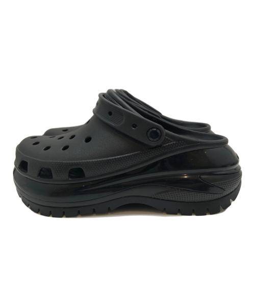 crocs（クロックス）crocs (クロックス) 厚底サンダル ブラック サイズ:26CMの古着・服飾アイテム