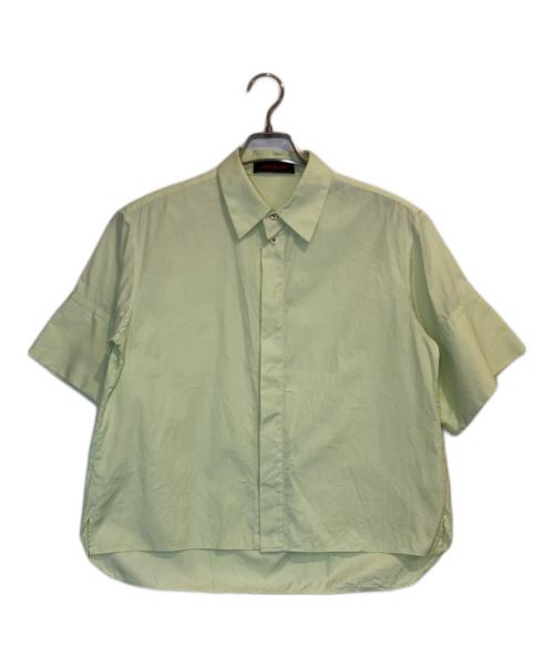 CABAN（キャバン）CABAN (キャバン) コットンブロード ハーフスリーブシャツ 黄緑 サイズ:FREEの古着・服飾アイテム