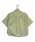 CABAN (キャバン) コットンブロード ハーフスリーブシャツ 黄緑 サイズ:FREE：10000円