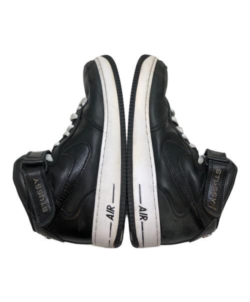 NIKE（ナイキ）NIKE (ナイキ) stussy (ステューシー) スニーカー ブラック サイズ:UK9/EUR44/BR42/CN280(2.5)の古着・服飾アイテム