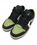 NIKEナイキ）の古着「AIR JORDAN 1 LOW VIVID GREEN SNAKESKIN/エアジョーダン1」｜グリーン