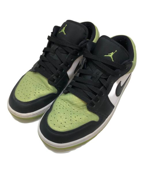 NIKE（ナイキ）NIKE (ナイキ) AIR JORDAN 1 LOW VIVID GREEN SNAKESKIN/エアジョーダン1 グリーン サイズ:US10.5/UK8/EUR42.5/27.5CMの古着・服飾アイテム