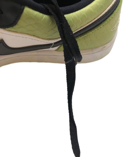 NIKE（ナイキ）NIKE (ナイキ) AIR JORDAN 1 LOW VIVID GREEN SNAKESKIN/エアジョーダン1 グリーン サイズ:US10.5/UK8/EUR42.5/27.5CMの古着・服飾アイテム