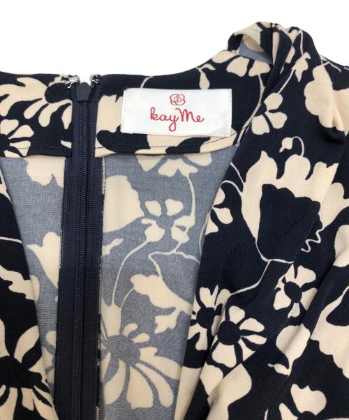 kay me（ケイミー）kay me (ケイミー) ヴィーナスワンピース ネイビー サイズ:34の古着・服飾アイテム