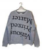 bodysong.ボディソング）の古着「VPM SWEATER」