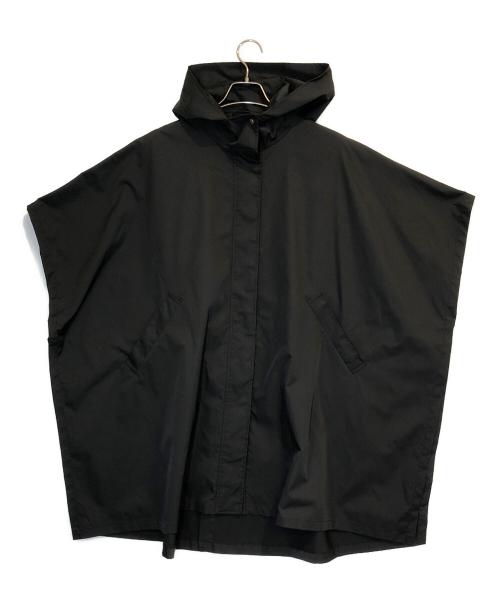 SOEJU（ソージュ）SOEJU (ソージュ) リモンタケープコート/ポンチョ ブラック サイズ:Fの古着・服飾アイテム