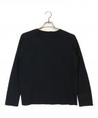 SOEJUソージュ）の古着「クルーネックニットプルオーバー」｜ブラック