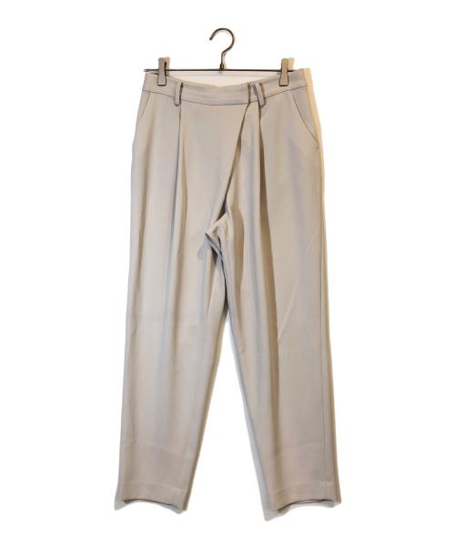 SOEJU（ソージュ）SOEJU (ソージュ) タックパンツ グレー サイズ:Lの古着・服飾アイテム