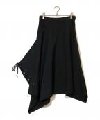 Y'sワイズ）の古着「ロングスカート」｜ブラック