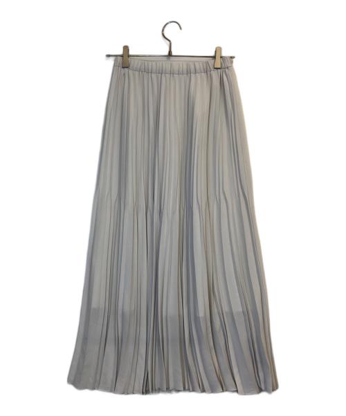 SOEJU（ソージュ）SOEJU (ソージュ) プリーツスカート グレー サイズ:表記なしの古着・服飾アイテム