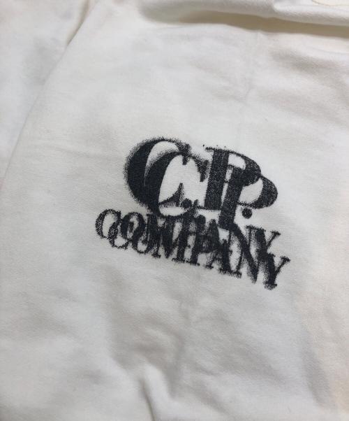 C.P COMPANY（シーピーカンパニー）C.P COMPANY (シーピーカンパニー) 90’sハーフジップパーカー ホワイト サイズ:Lの古着・服飾アイテム