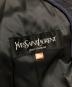 中古・古着 Yves Saint Laurent pour homme (イヴサンローラン プールオム) ダブルウールコート ネイビー サイズ:S：10000円
