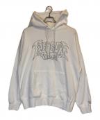 X-GIRLエックスガール）の古着「プルオーバーパーカー」｜ホワイト