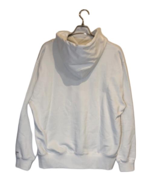 X-GIRL（エックスガール）X-GIRL (エックスガール) プルオーバーパーカー ホワイト サイズ:Mの古着・服飾アイテム