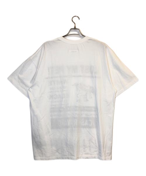 MM6 Maison Margiela（エムエムシックスメゾンマルジェラ）MM6 Maison Margiela (エムエムシックスメゾンマルジェラ) LOST MY PET BIG TEE ホワイト サイズ:Sの古着・服飾アイテム