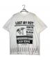 MM6 Maison Margiela（エムエムシックスメゾンマルジェラ）の古着「LOST MY PET BIG TEE」｜ホワイト
