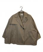 URBAN RESEARCHアーバンリサーチ）の古着「new basicミドル丈トレンチテントコート」｜ベージュ