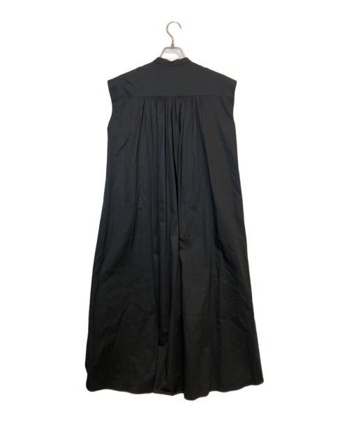 ETRE TOKYO（エトレトウキョウ）ETRE TOKYO (エトレトウキョウ) バックタックノースリーブワンピース ブラック サイズ:FREEの古着・服飾アイテム