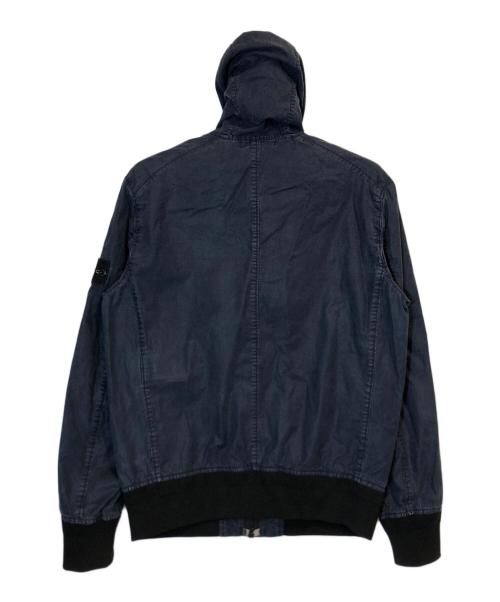 STONE ISLAND（ストーンアイランド）STONE ISLAND (ストーンアイランド) Tela Stella Hooded Jacket ネイビー サイズ:Lの古着・服飾アイテム