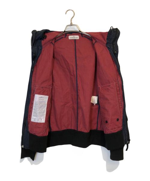 STONE ISLAND（ストーンアイランド）STONE ISLAND (ストーンアイランド) Tela Stella Hooded Jacket ネイビー サイズ:Lの古着・服飾アイテム