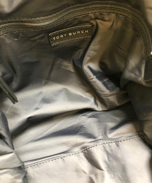 TORY BURCH（トリーバーチ）TORY BURCH (トリーバーチ) ナイロントートバッグ ブラック サイズ:表記なしの古着・服飾アイテム