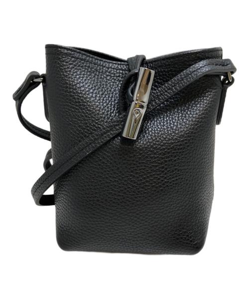 LONGCHAMP（ロンシャン）LONGCHAMP (ロンシャン) ROSEAU ESSENTIAL XS ブラック サイズ:表記なしの古着・服飾アイテム