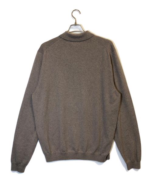 BROOKS BROTHERS（ブルックスブラザーズ）BROOKS BROTHERS (ブルックスブラザーズ) ニットポロシャツ ベージュ サイズ:XLの古着・服飾アイテム