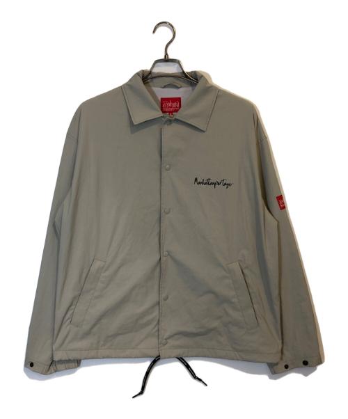 Manhattan Portage（マンハッタンポーテージ）Manhattan Portage (マンハッタンポーテージ) コーチジャケット ベージュ サイズ:Mの古着・服飾アイテム