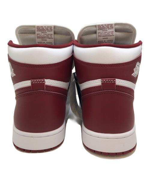 NIKE（ナイキ）NIKE (ナイキ) Air Jordan 1 Retro High OG（エアジョーダン1レトロハイ） ホワイト×レッド サイズ:UK8.5/EUR43/BR41/CN275(2.5) 未使用品の古着・服飾アイテム