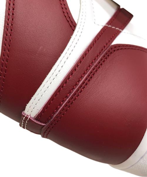 NIKE（ナイキ）NIKE (ナイキ) Air Jordan 1 Retro High OG（エアジョーダン1レトロハイ） ホワイト×レッド サイズ:UK8.5/EUR43/BR41/CN275(2.5) 未使用品の古着・服飾アイテム