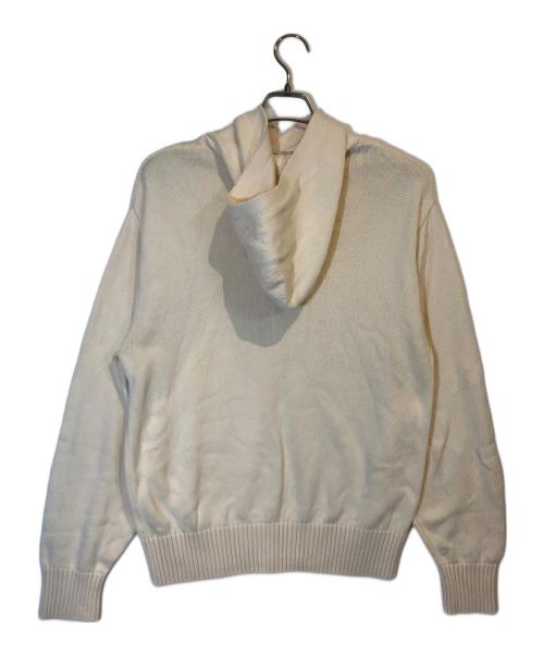 adidas（アディダス）adidas (アディダス) ニットパーカー アイボリー サイズ:XSの古着・服飾アイテム