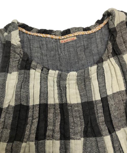 KAPITAL（キャピタル）KAPITAL (キャピタル) ノースリーブワンピース グレー サイズ:1の古着・服飾アイテム