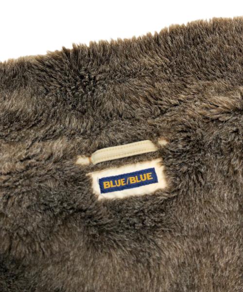 BLUE BLUE（ブルーブルー）BLUE BLUE (ブルーブルー) ヴィンテージ加工N-1デッキジャケット ベージュ サイズ:L(3)の古着・服飾アイテム