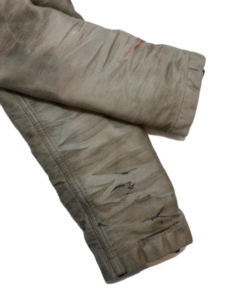 BLUE BLUE（ブルーブルー）BLUE BLUE (ブルーブルー) ヴィンテージ加工N-1デッキジャケット ベージュ サイズ:L(3)の古着・服飾アイテム