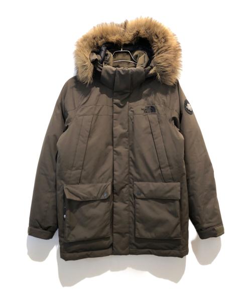THE NORTH FACE（ザ ノース フェイス）THE NORTH FACE (ザ ノース フェイス) McMURDO SERIES ダウンジャケット カーキ サイズ:XSの古着・服飾アイテム