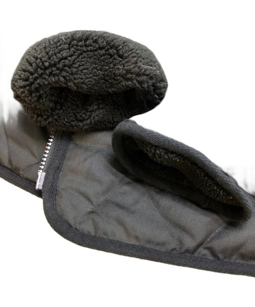 TAION（タイオン）TAION (タイオン) ミリタリー リバーシブル クルーネック ダウンジャケット ブラック サイズ:Mの古着・服飾アイテム