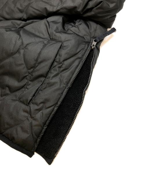 TAION（タイオン）TAION (タイオン) ミリタリー リバーシブル クルーネック ダウンジャケット ブラック サイズ:Mの古着・服飾アイテム