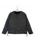 TAION（タイオン）の古着「ミリタリー リバーシブル クルーネック ダウンジャケット」｜ブラック
