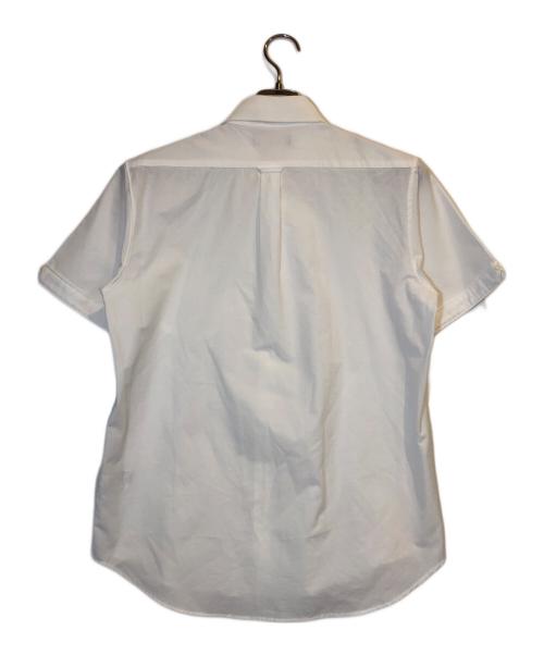 FRED PERRY（フレッドペリー）FRED PERRY (フレッドペリー) ロゴ刺繍半袖シャツ ブラック サイズ:Sの古着・服飾アイテム