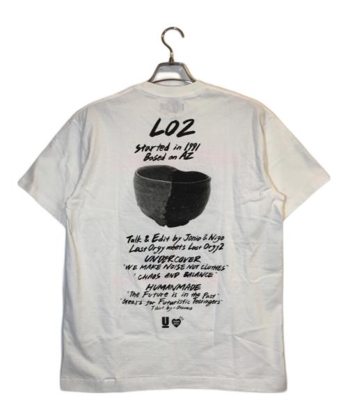 HUMAN MADE（ヒューマンメイド）HUMAN MADE (ヒューマンメイド) UNDERCOVER (アンダーカバー) プリントTシャツ ホワイト サイズ:Lの古着・服飾アイテム